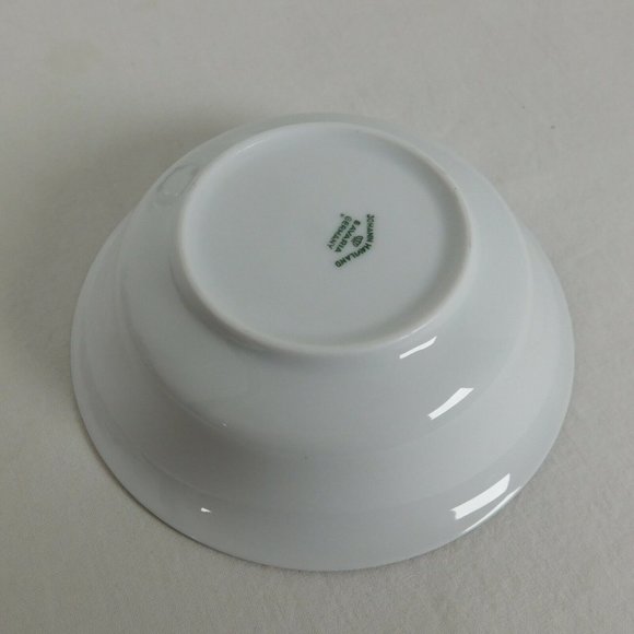 Johann Haviland Forever Spring Set 4 Fruit Berry Sauce Bowls 5" Bavaria Germany - Picture 8 of 12